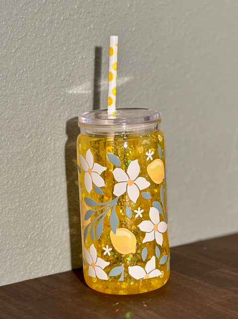 Lemon Medium Flow Jelly Tumbler