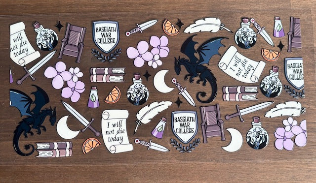 Bow, Books & Flowers Wraps