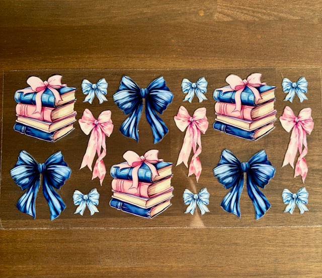 Bow, Books & Flowers Wraps