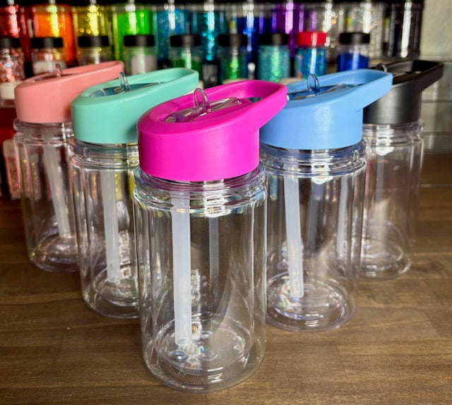 10 oz Kids Snow Globe Tumbler