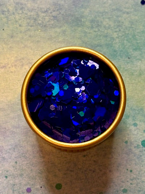 Blue Glitter