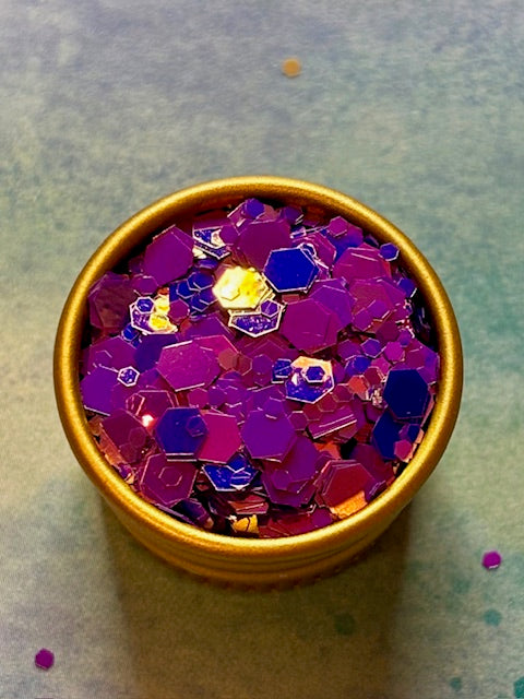 Purple Glitter