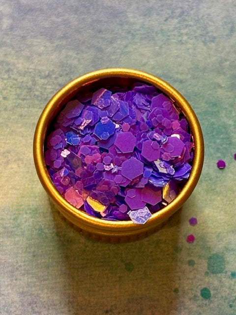 Purple Glitter