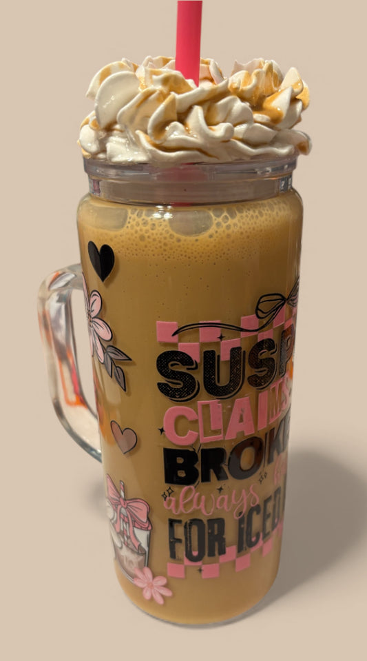 Suspect Claims to be Broke