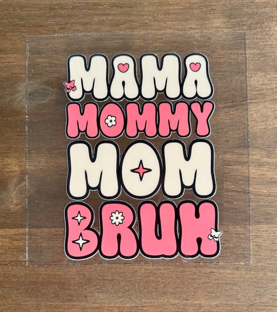 Mom, Dad & Grandparent Decals