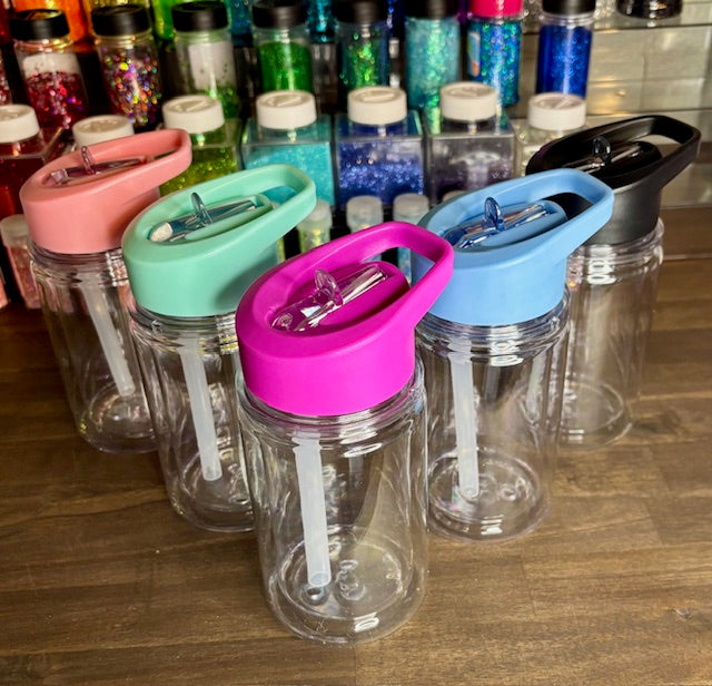 10 oz Kids Snow Globe Tumbler