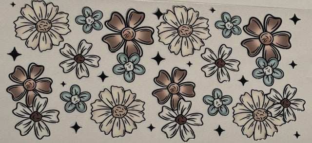 Bow, Books & Flowers Wraps