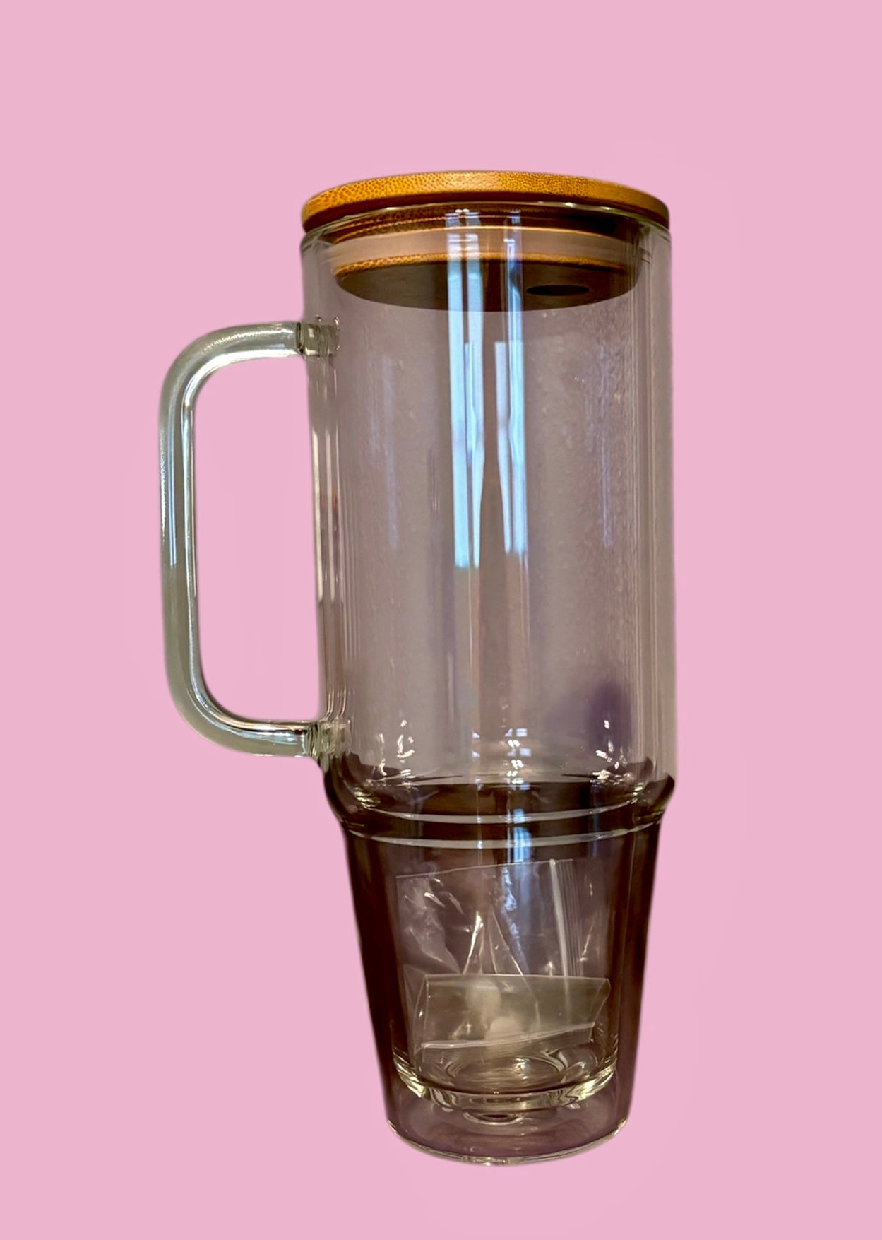 32oz Glass with Handle